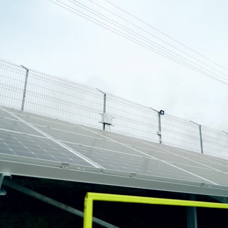 solar panels. power station. blue solar panels. alternative source of electricity. solar farm. source of ecological renewable energy.