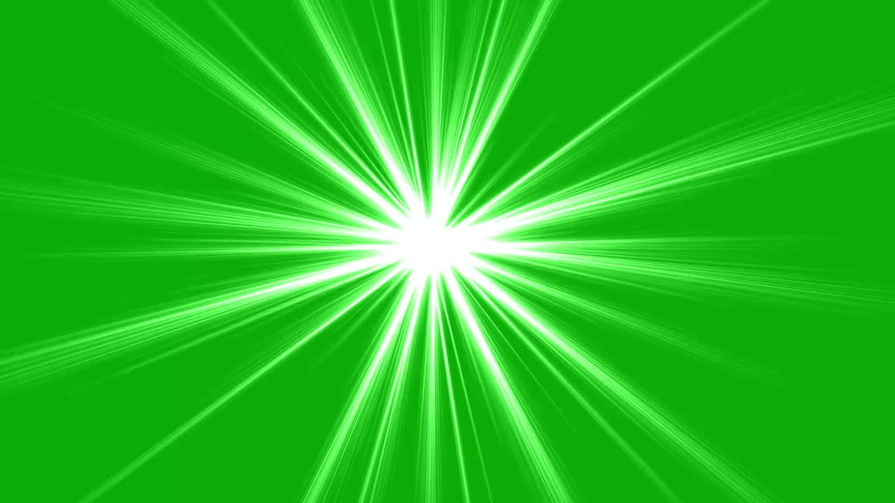 Rays of light motion graphics with green screen background | Premium ...