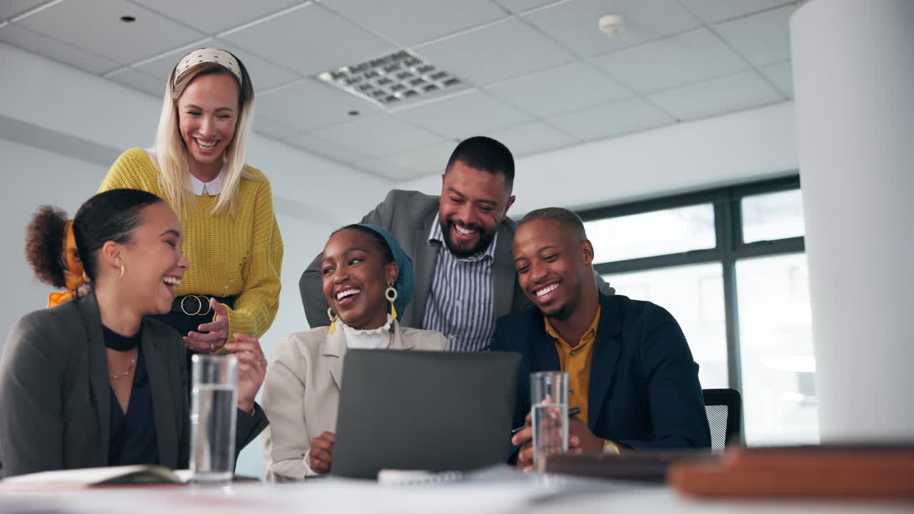 Diverse business team collaborating in a meeting