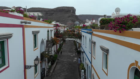 puerto de mogán view from a drone, gran canaria