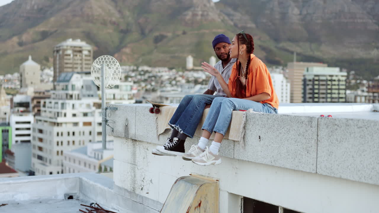 Friends, couple hanging out