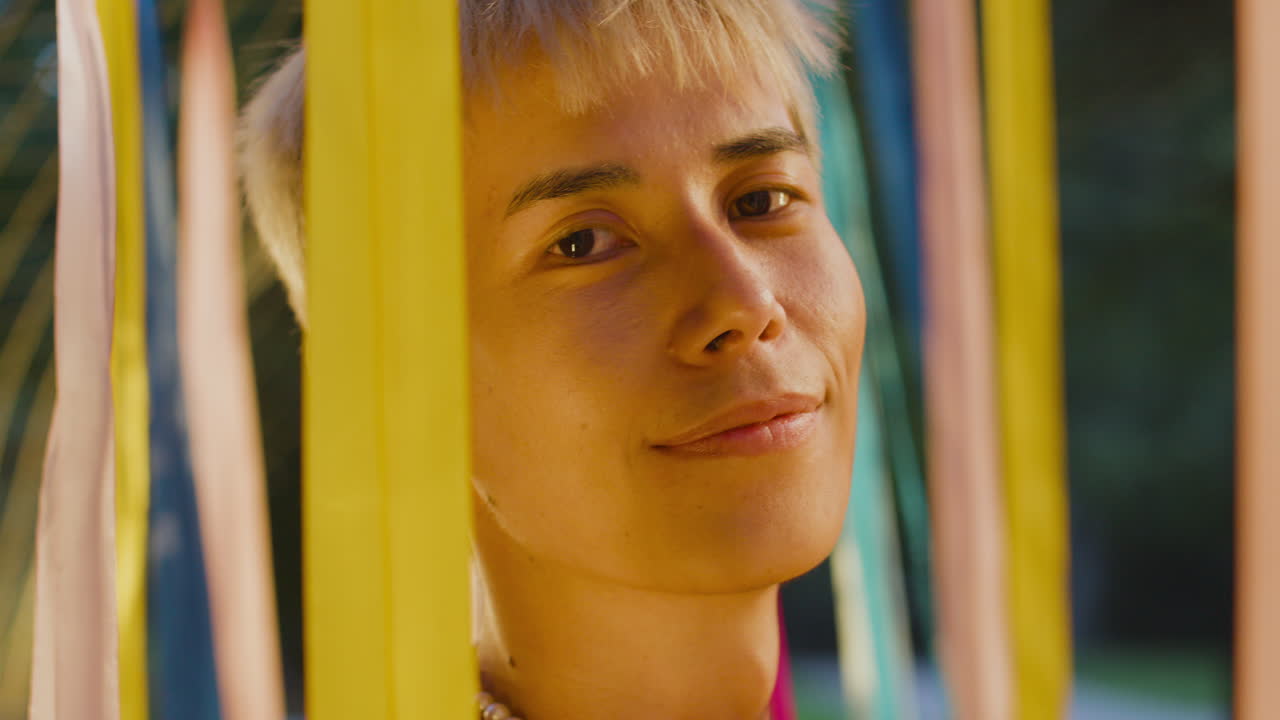 Человек в парке