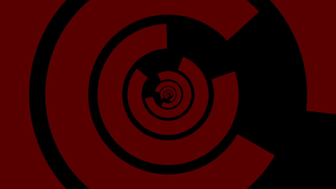 기하학적 추상 회전 원 운동 배경 루프