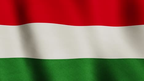 hungary waving flag footage background abstract symbol - seamless video animation loop