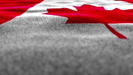 canada, textile carpet animation background, rendering, still camera, loop