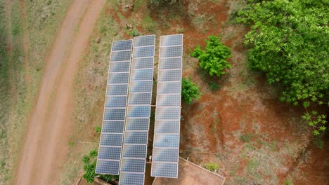 a water system in the rural africa powered by solar