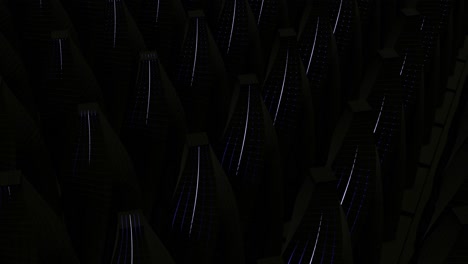 arquitectura futurista abstracta arte digital