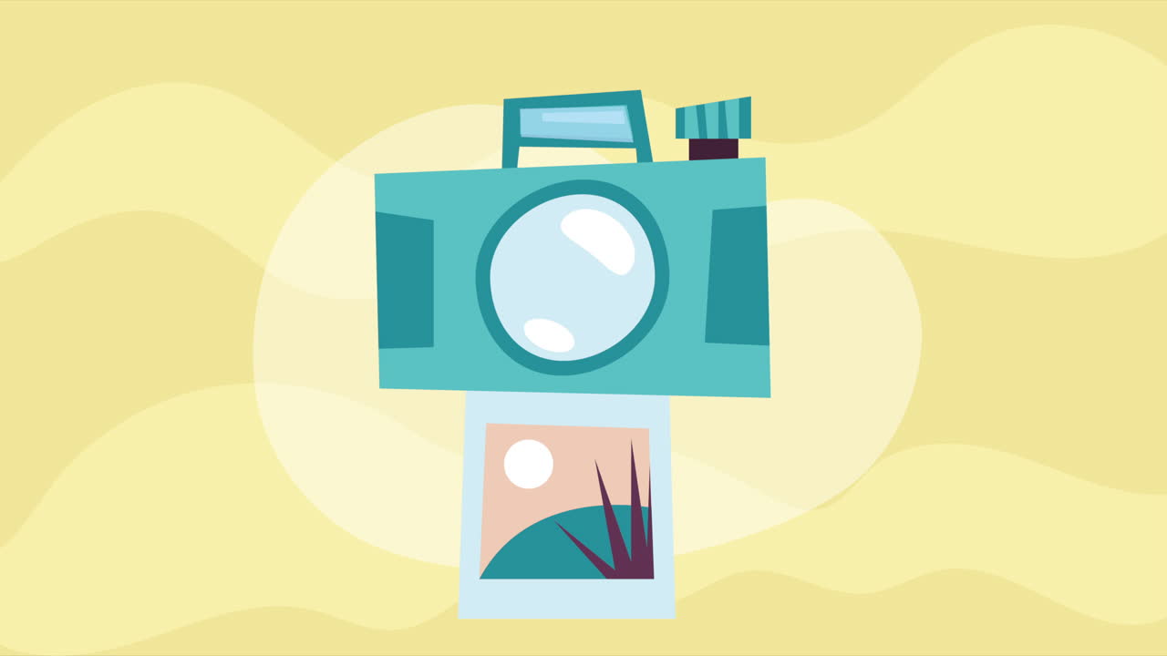 카메라 사진 장치 기술 애니메이션