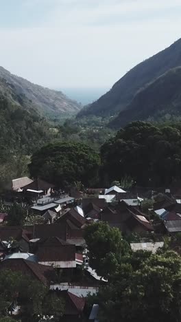 landscape of amed coast in karangasem regency of bali indonesia