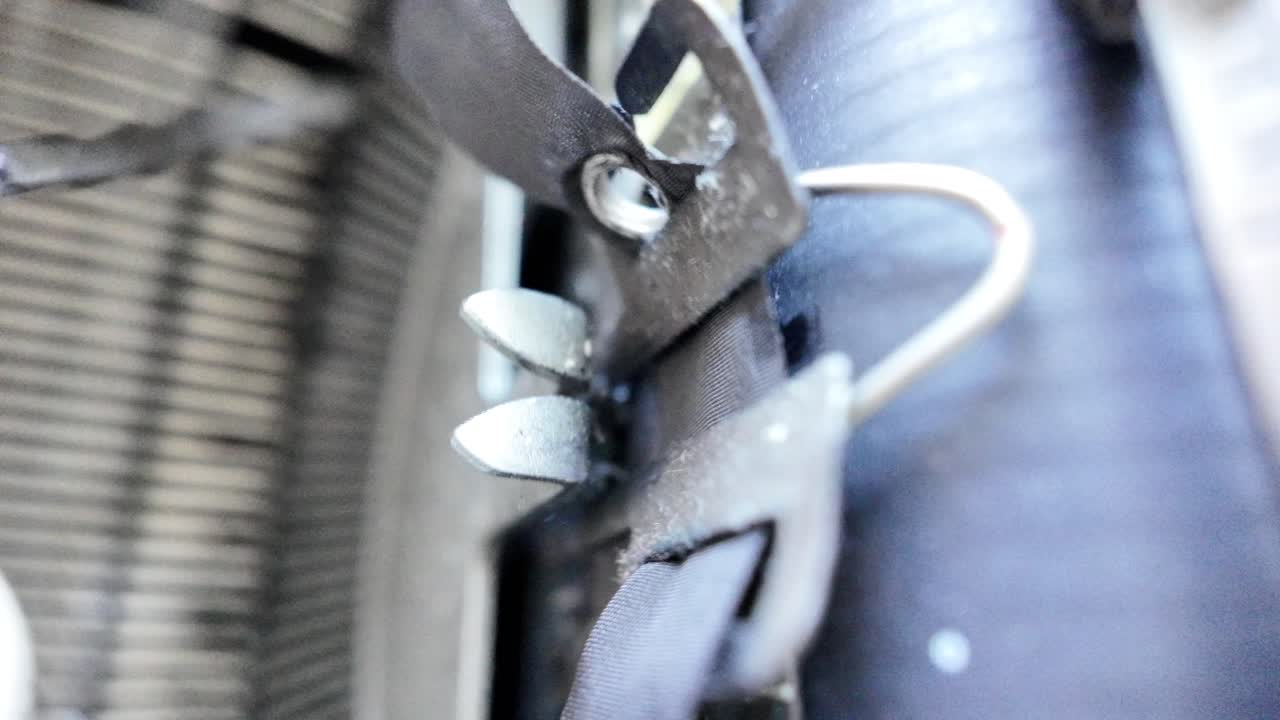 타자기의 클로즈업, 빠른 타이핑, 매크로 뷰