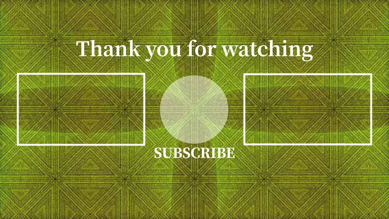 칼레이도스코프 패턴 엔드 카드 엔딩 스크린 모션 그래픽