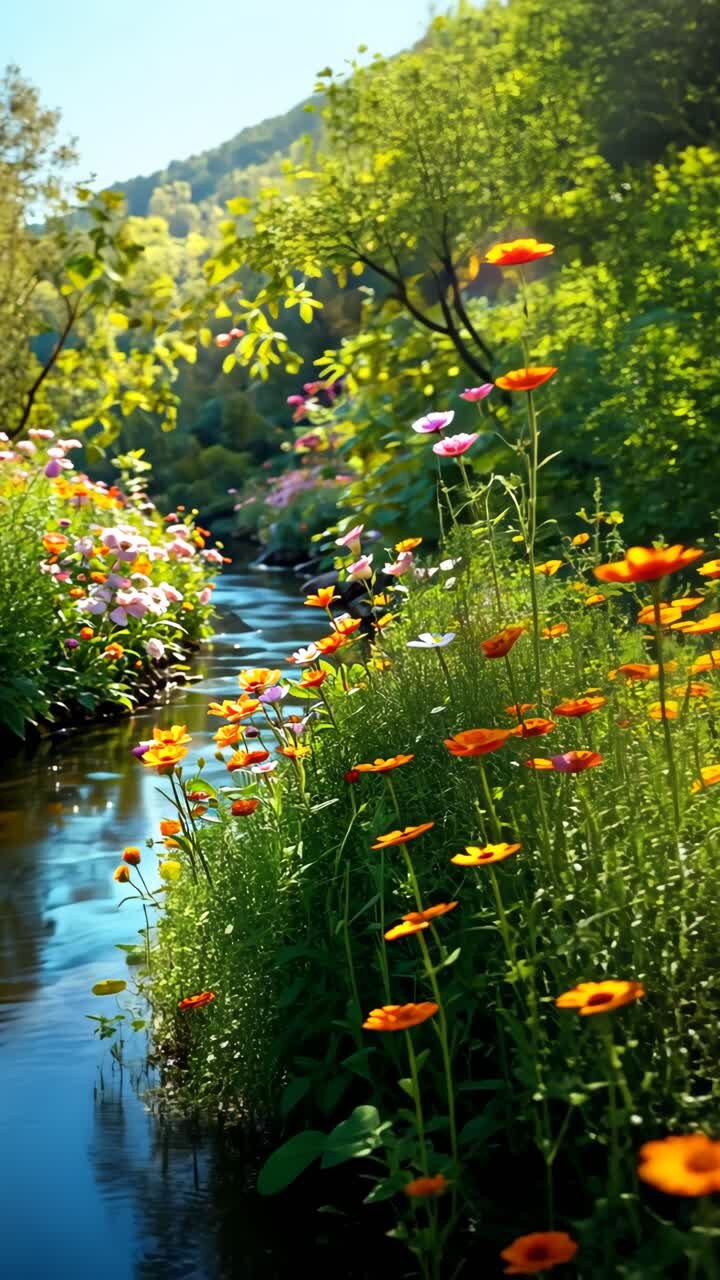 Beautiful Streamside Flowers