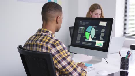 man-and-woman-working-on-computers