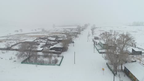 snowy village