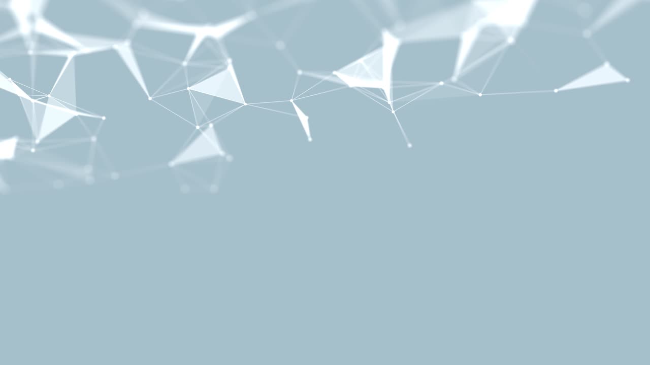 Abstract background with plexus connections wire frame web Seamless looping Animation Background