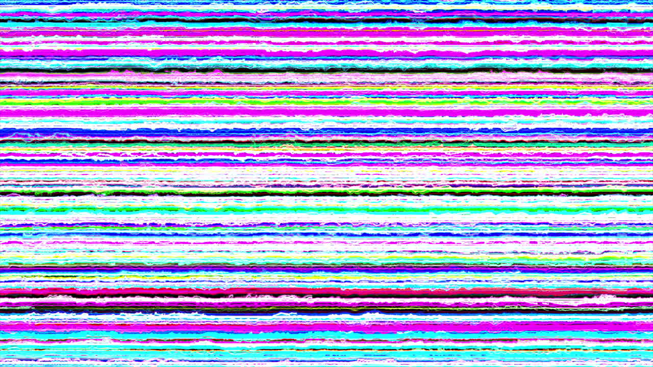 Abstract Digital Glitch Horizontal Lines Background