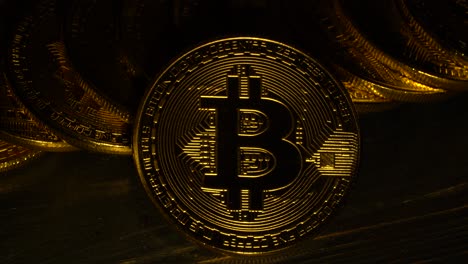 las monedas de bitcoin