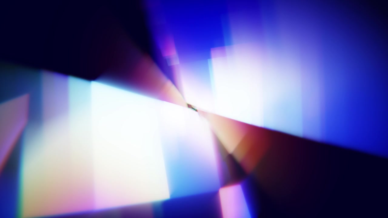 Abstract Light Refraction Through Prism