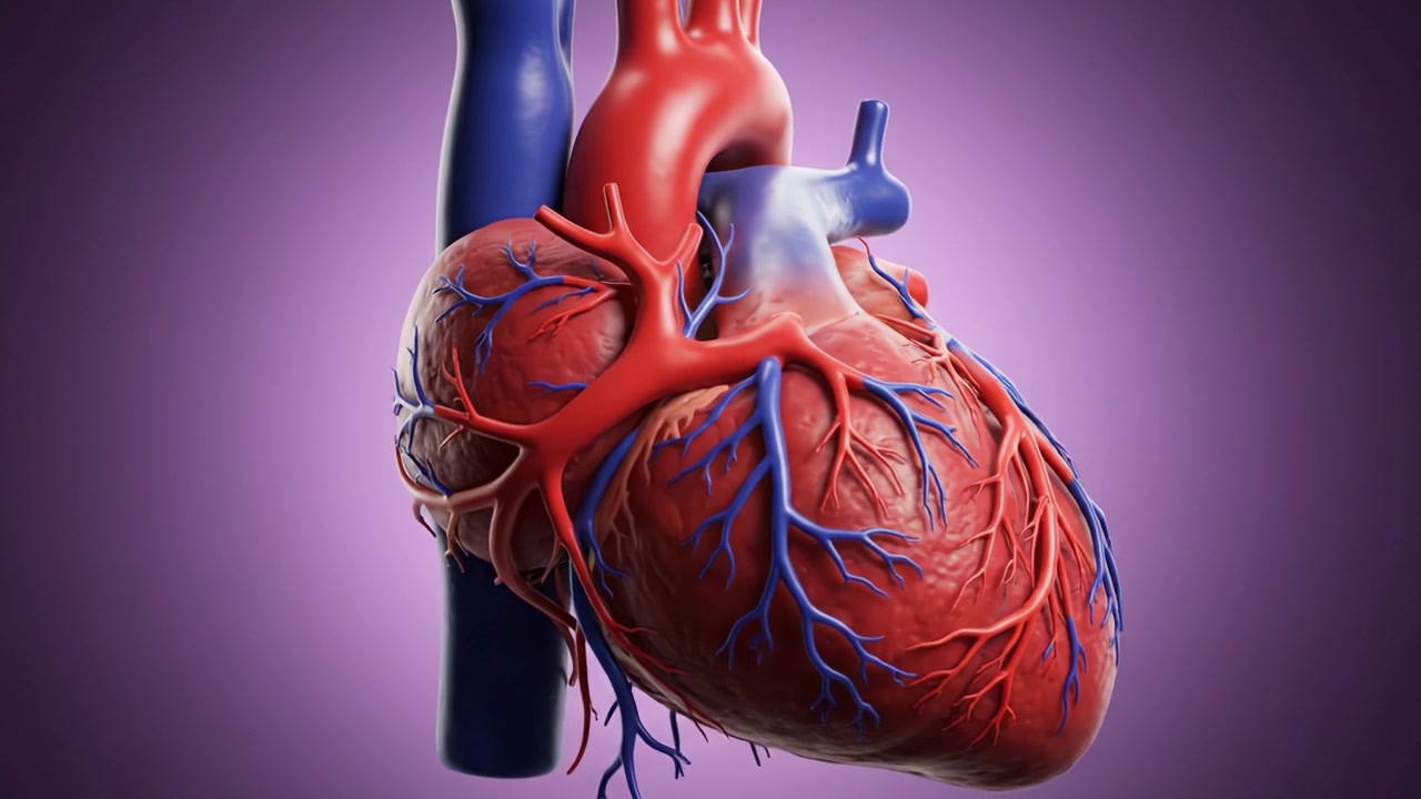 Anatomical Exploration of the Human Heart: Visualizing Its Complex Structure, Blood Vessels, and Intricate Design in Stunning Detail