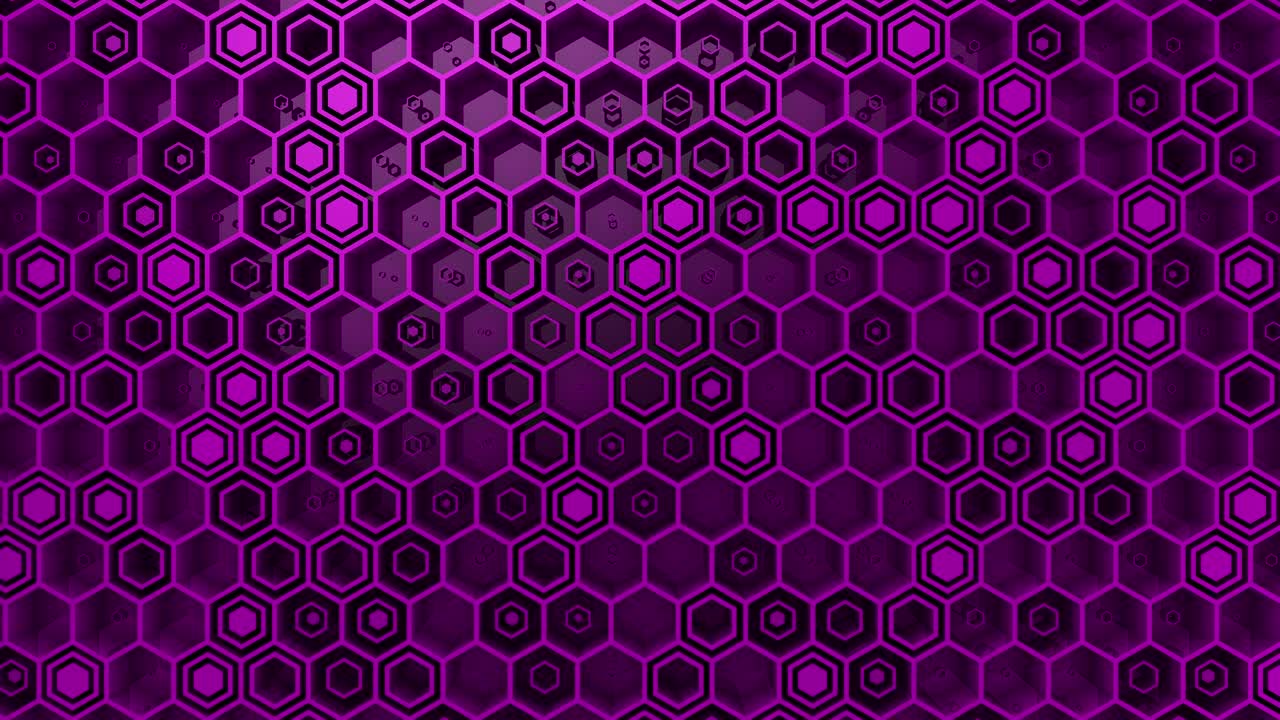 el fondo de los hexágonos