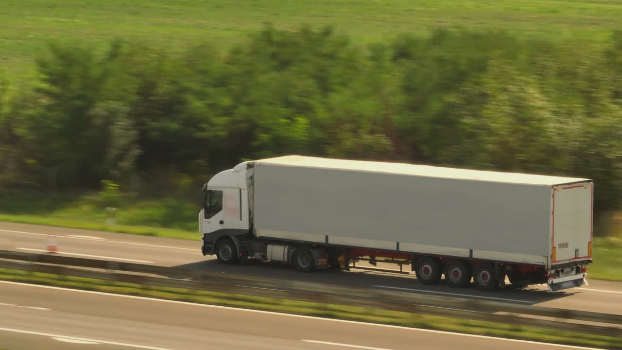 Truck on Highway