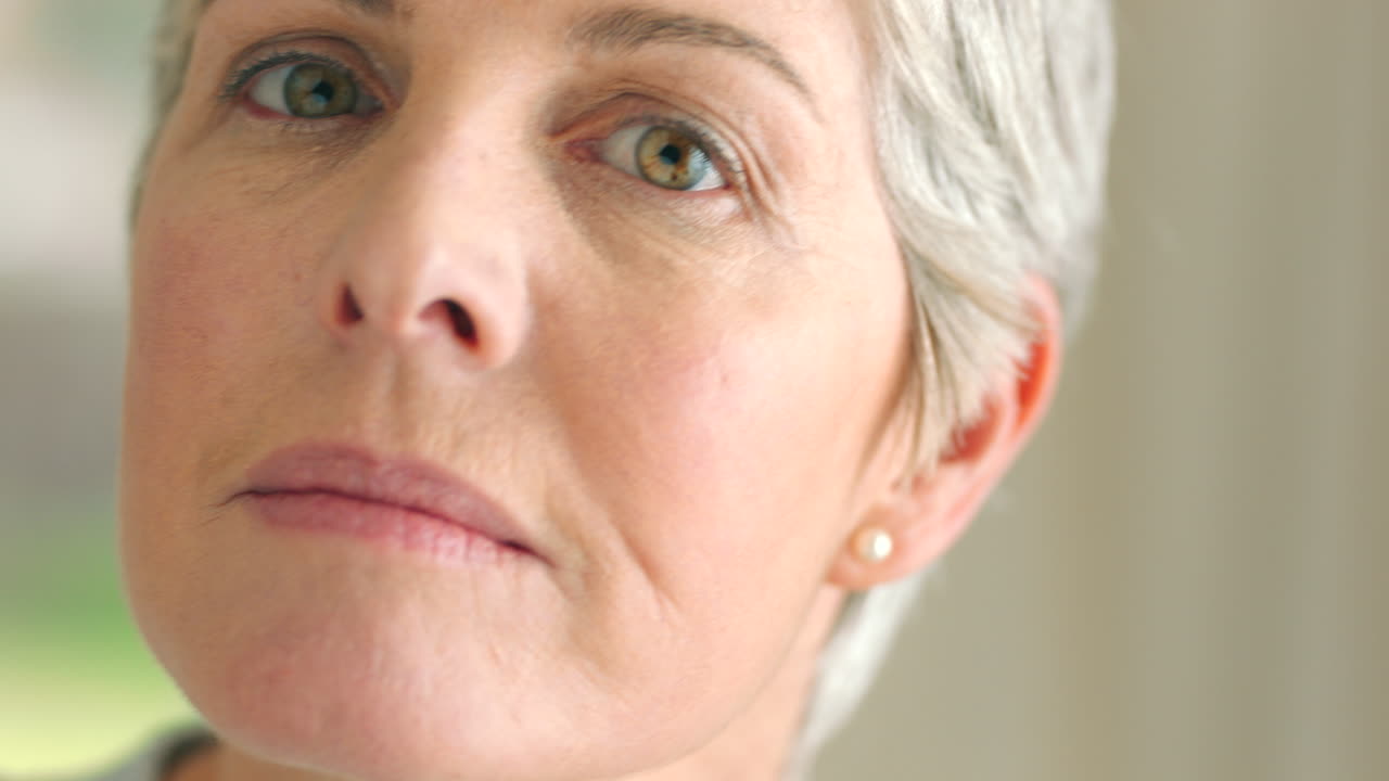 고령 여성과 얼굴 아름다움을 위한 메이크업 파우더