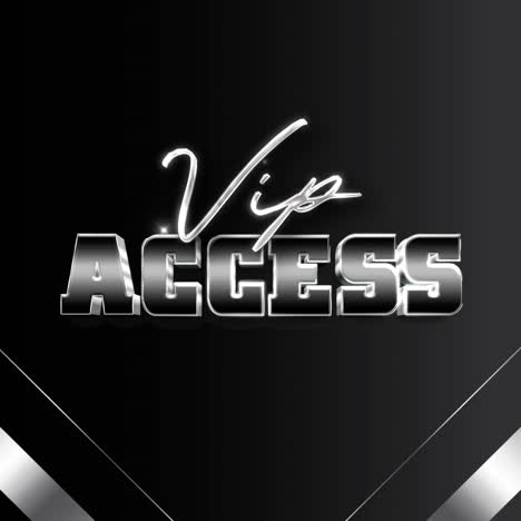 VIP Access Graphic Design