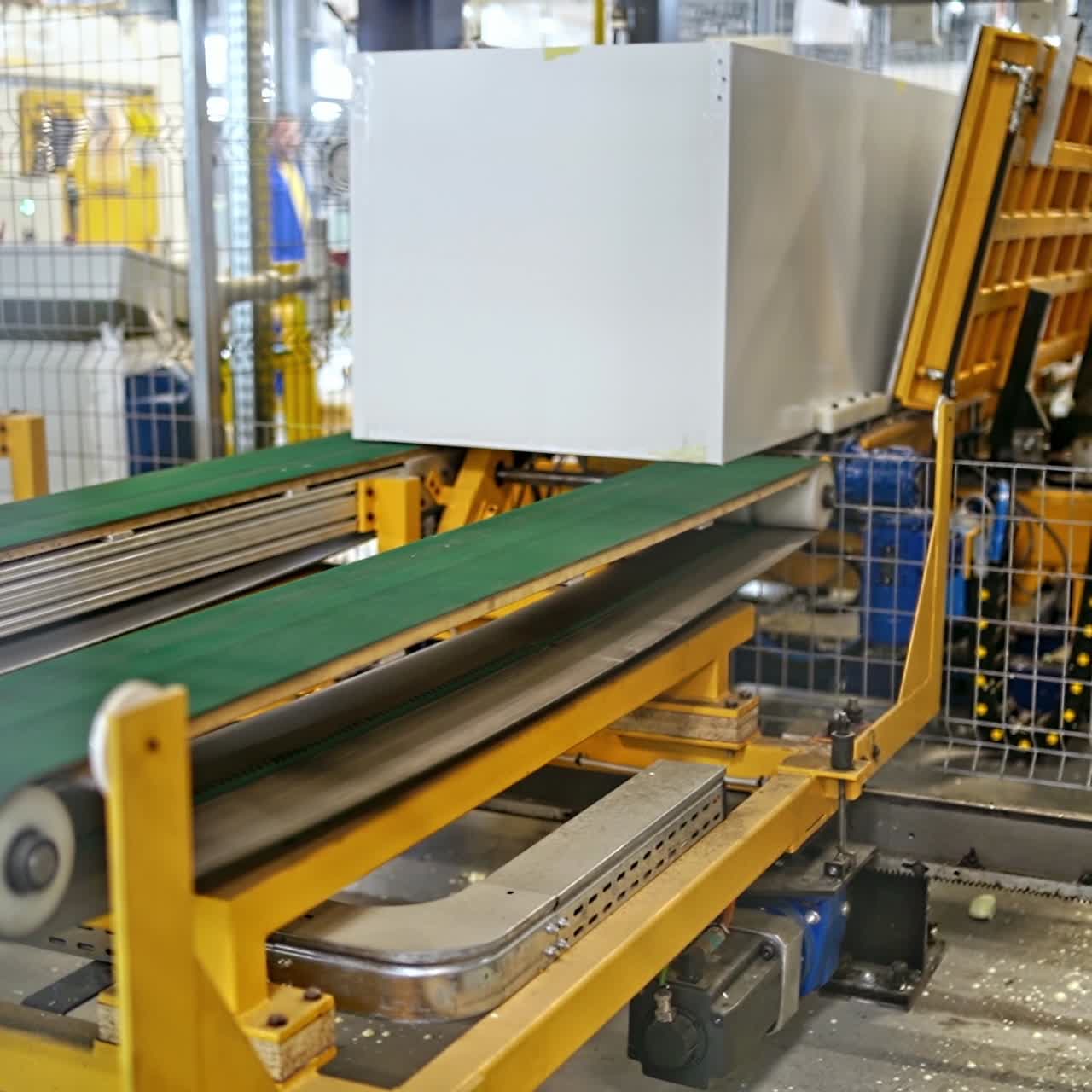 interior de un edificio industrial