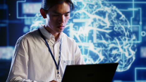 el especialista desarrolla una red neuronal