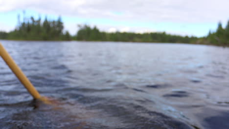 Boundary-Waters-Pristine-Lake-Canoe-Paddle