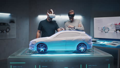 virtual reality car design and development
