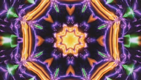 patrón de kaleidoscopio abstracto
