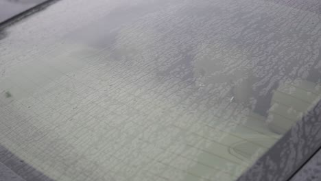 raindrops on a car window