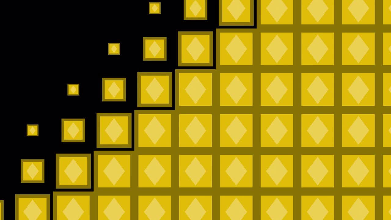 Diamond Block tile wave Transitions. 1080p - 30 fps - Alpha Channel (9)