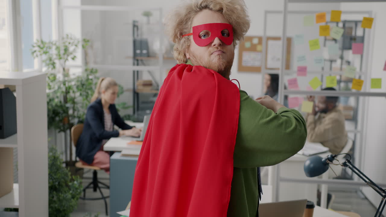 Superhero in the Office