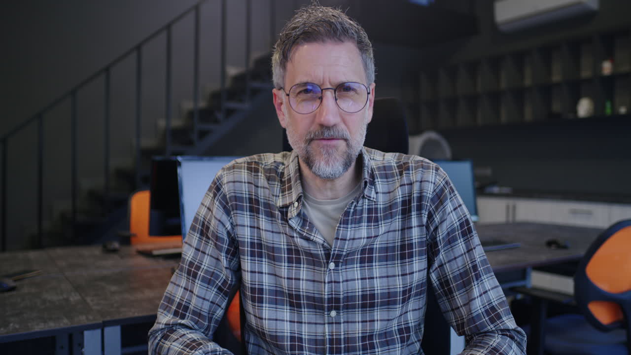 hombre de negocios en el cargo