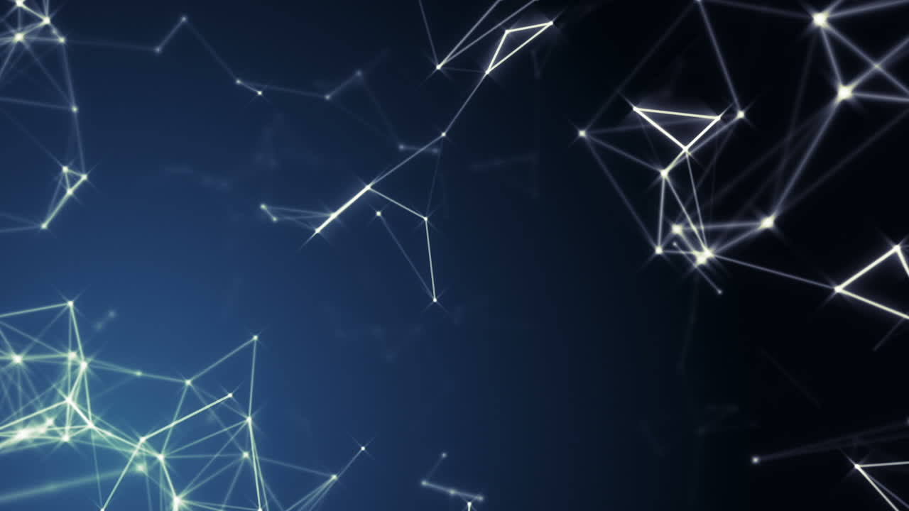  Abstract blue geometrical background