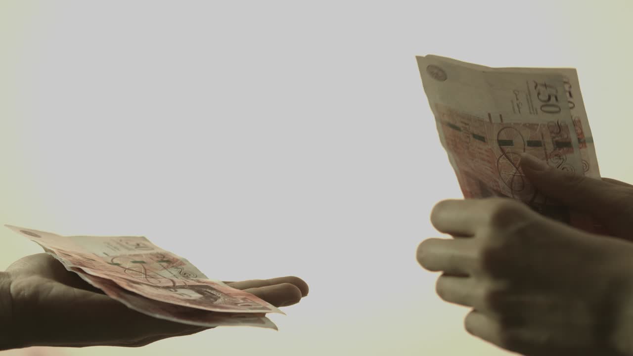 geldtransacties, dollar, euro