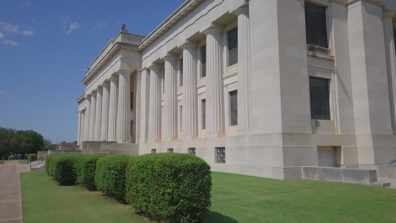 백악관의 공중 촬영