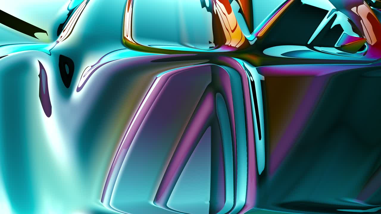 abstracto multicolor 3d brillante pared textura de fondo bucle