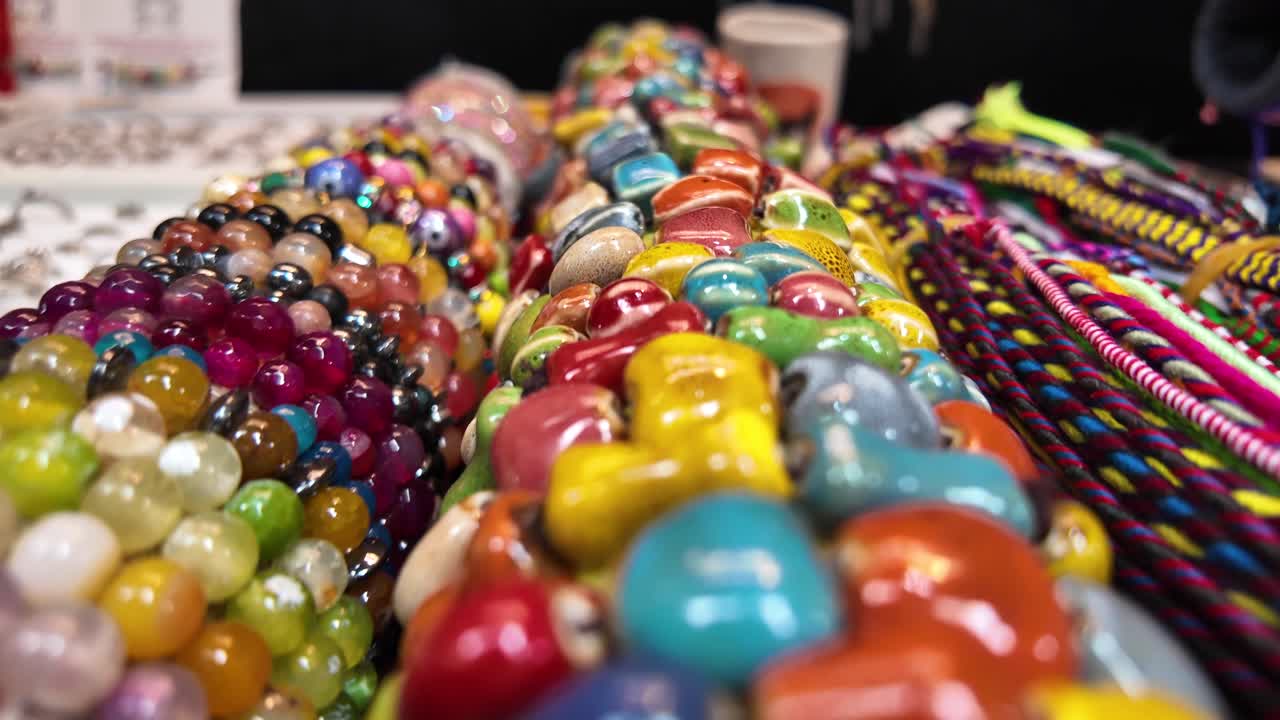Colorful Bracelets and Jewelry