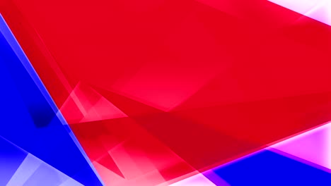 abstract colorful triangles background loop