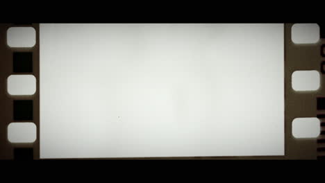 real 35mm film anamorphic frame  overlay - dirty and old