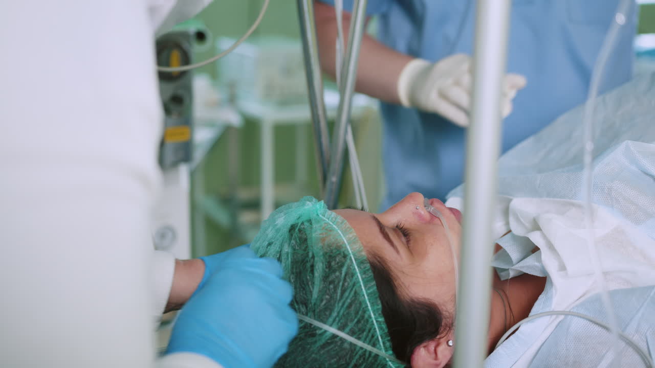 paciente sometido a un procedimiento médico