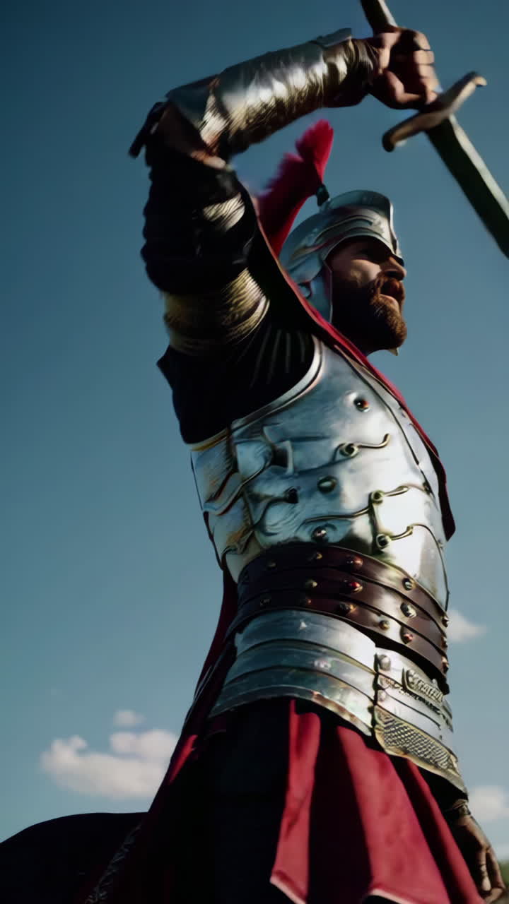 Ancient Roman Cavalry in Action