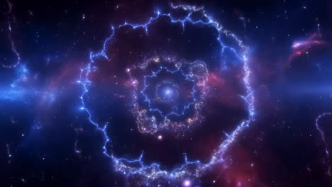 abstract cosmic energy tunnel