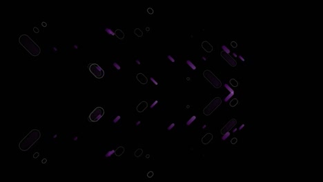 Crossed-purple-trails-on-black-background