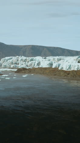 glacier landscape