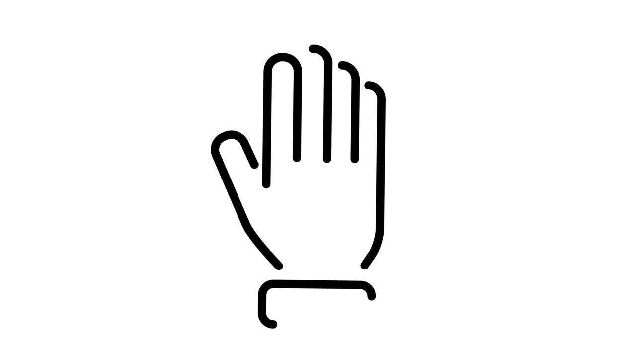 손 아이콘 세트