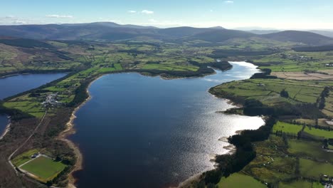 blessington lakes, wicklow, ireland, march 2022